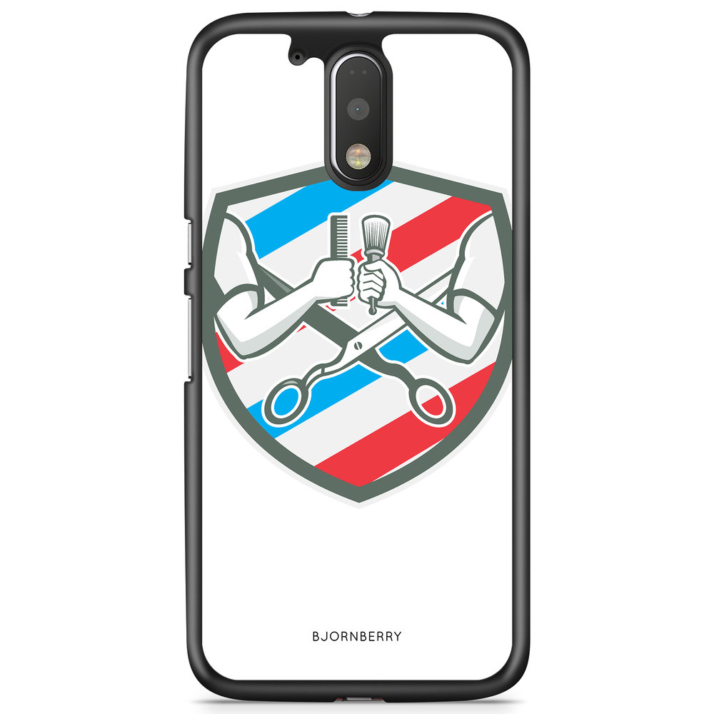 Moto G4/G4 Plus Case - Barber Logo