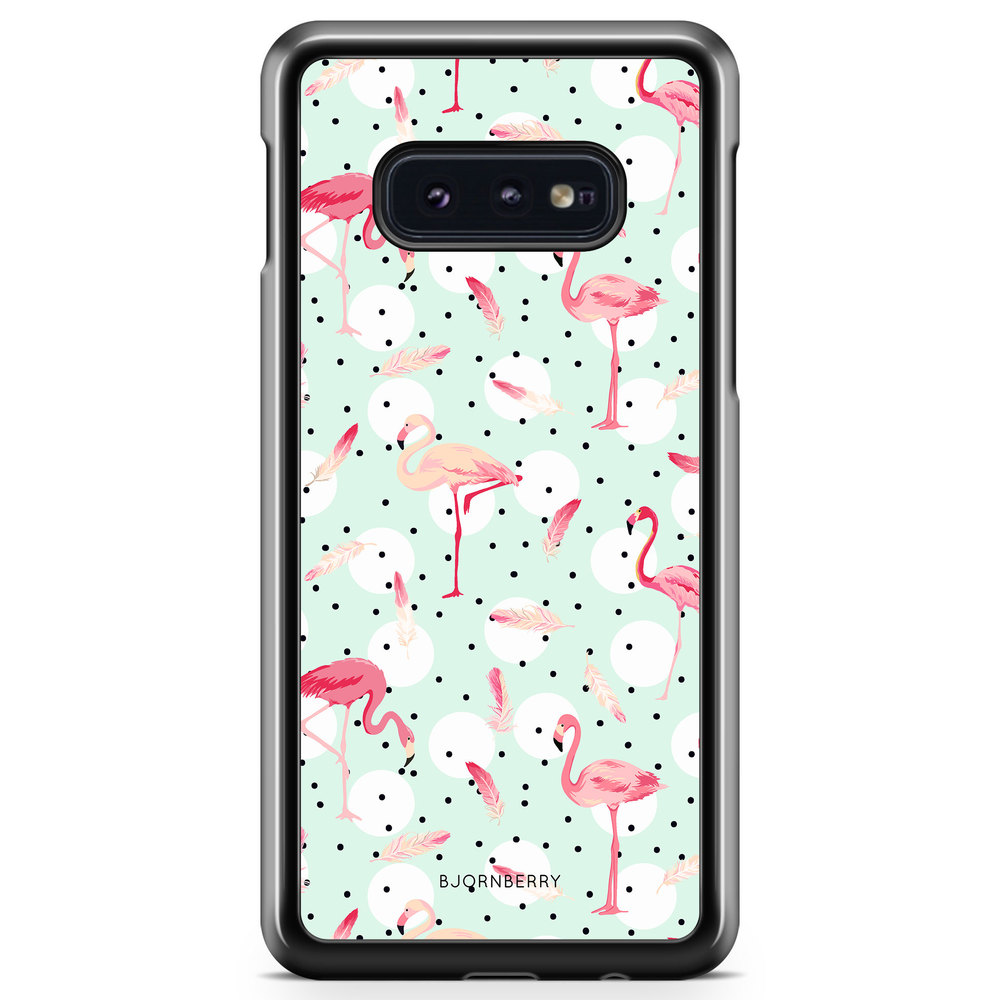 Samsung Galaxy S10e Case - Flamingos