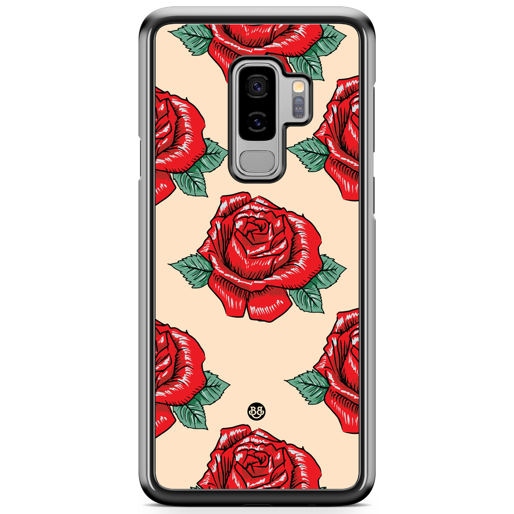 Samsung Galaxy S9 Plus Case - Rose Pattern