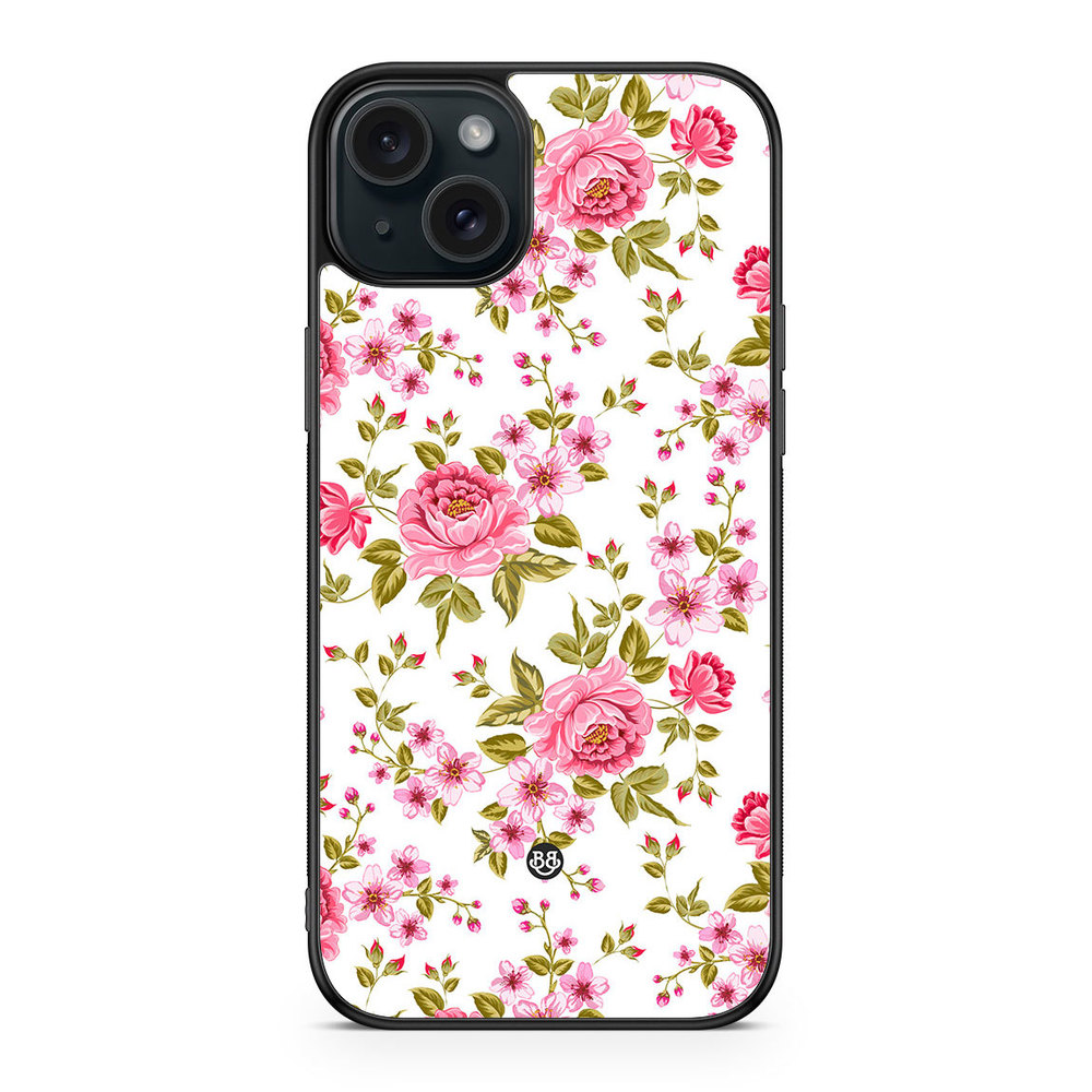 iPhone 15 Plus Case - Peony