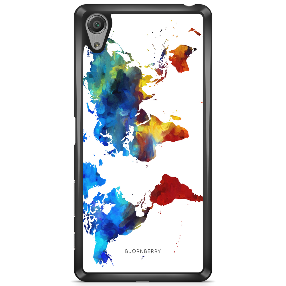 Sony Xperia L1 Case - World Map