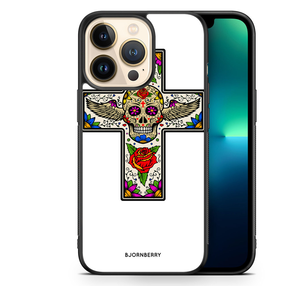 iPhone 13 Pro Case - Skull Cross