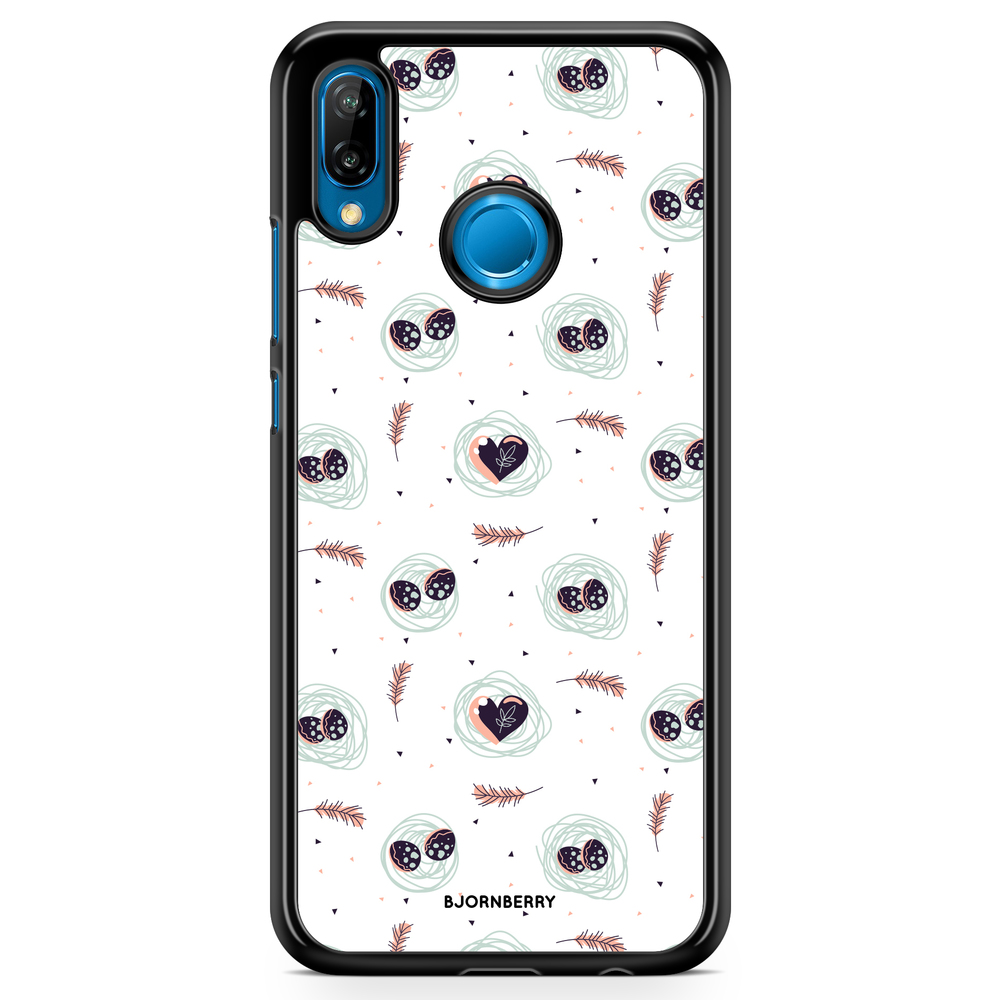 Huawei P20 Lite Case - Eggs and Hearts