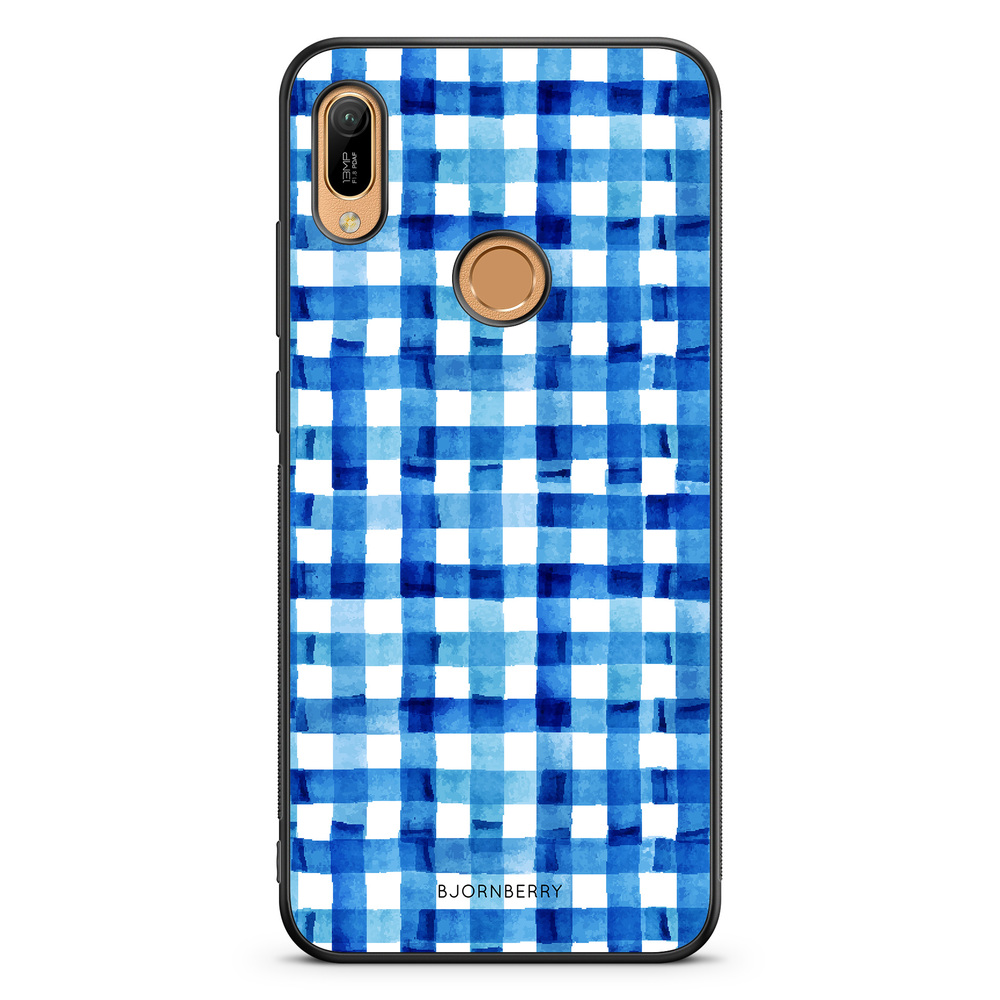 Huawei Y6 2019 Case - Blue Stripes