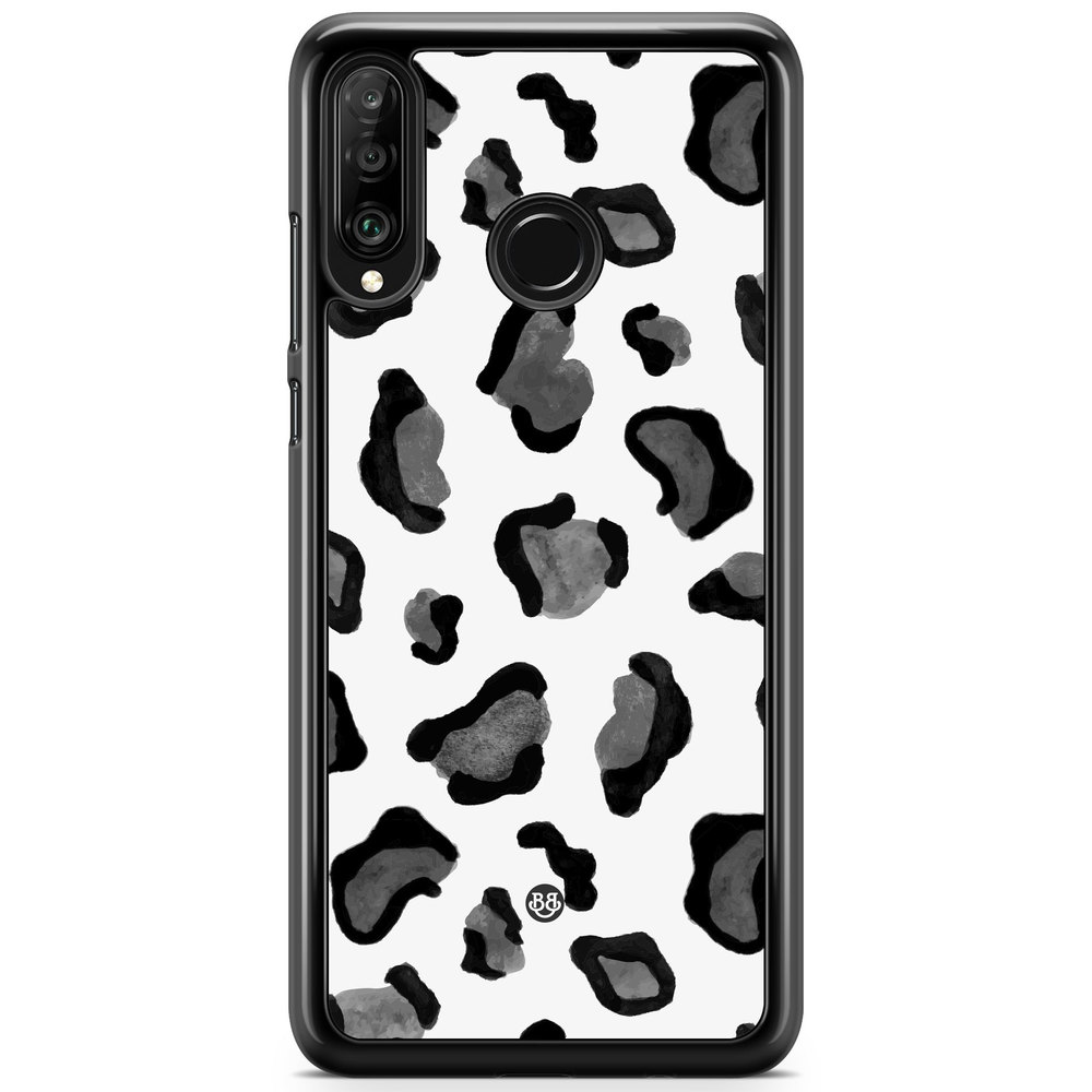 Huawei P30 Lite Case - Grey Leopard