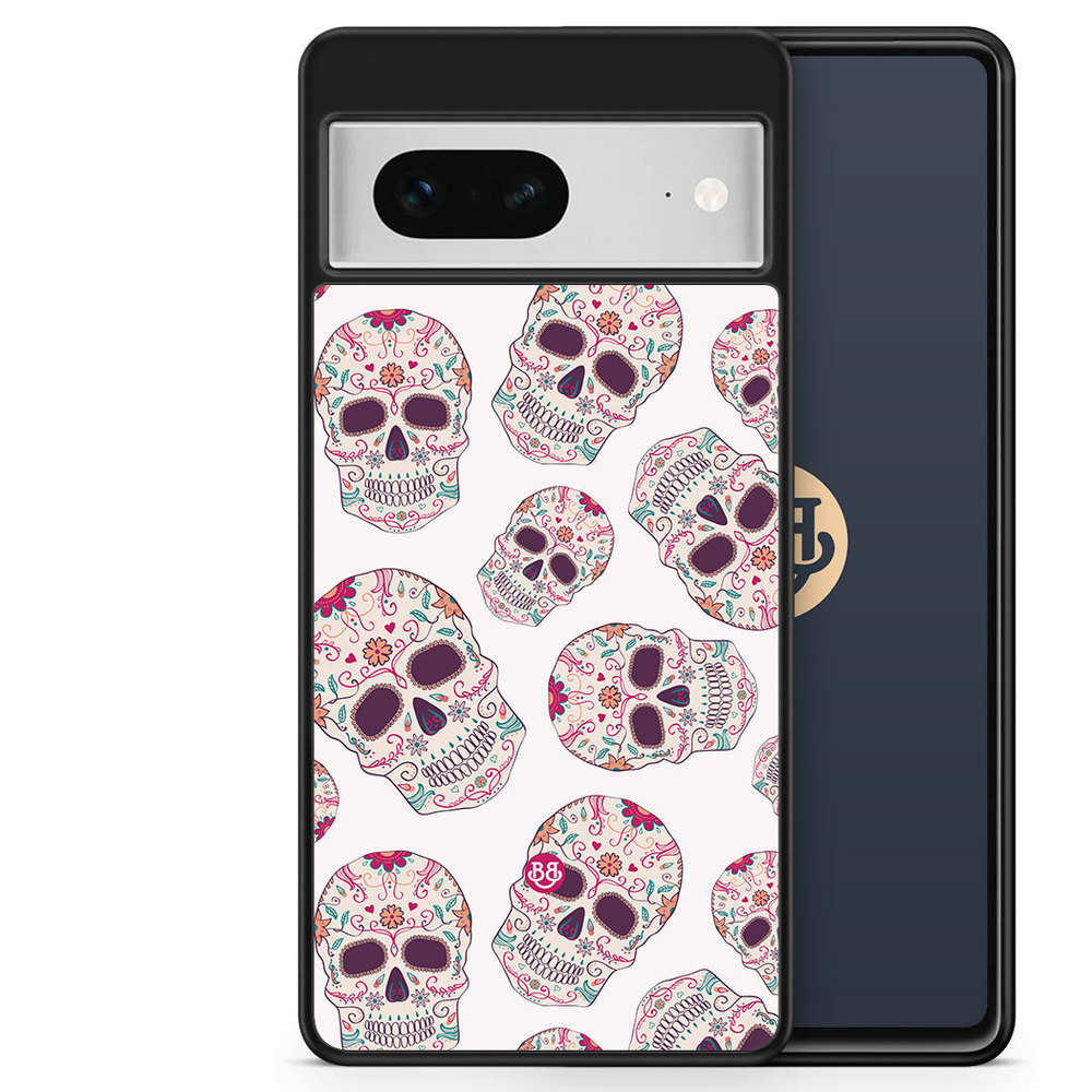 Google Pixel 7 Case - Calavera Skulls