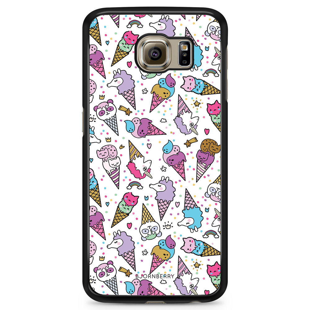Samsung Galaxy S6 Edge Case - Unicorn Ice Creams