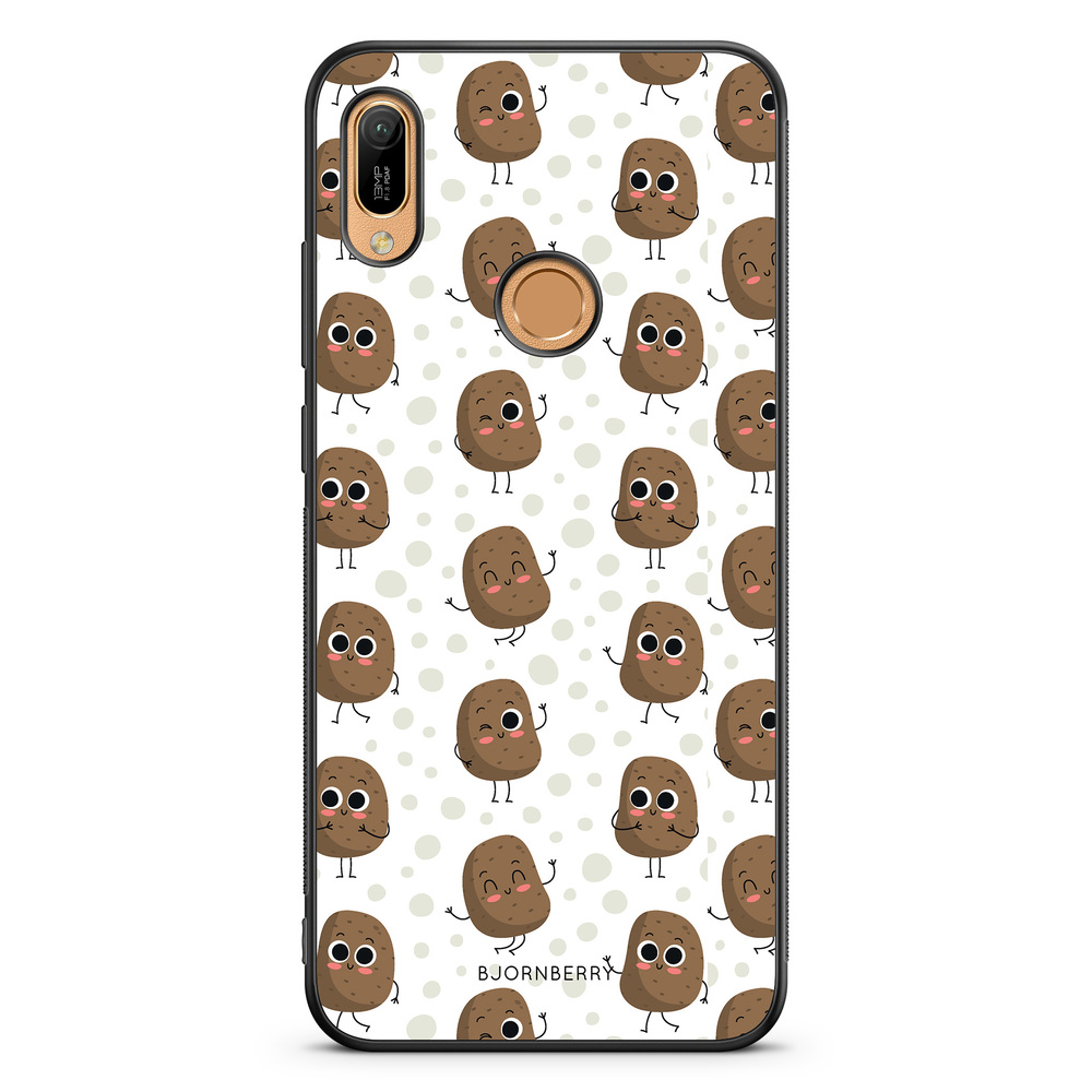 Huawei Y6 2019 Case - Cute Potatoes