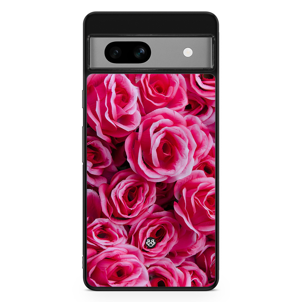 Google Pixel 7a Case - Red Roses