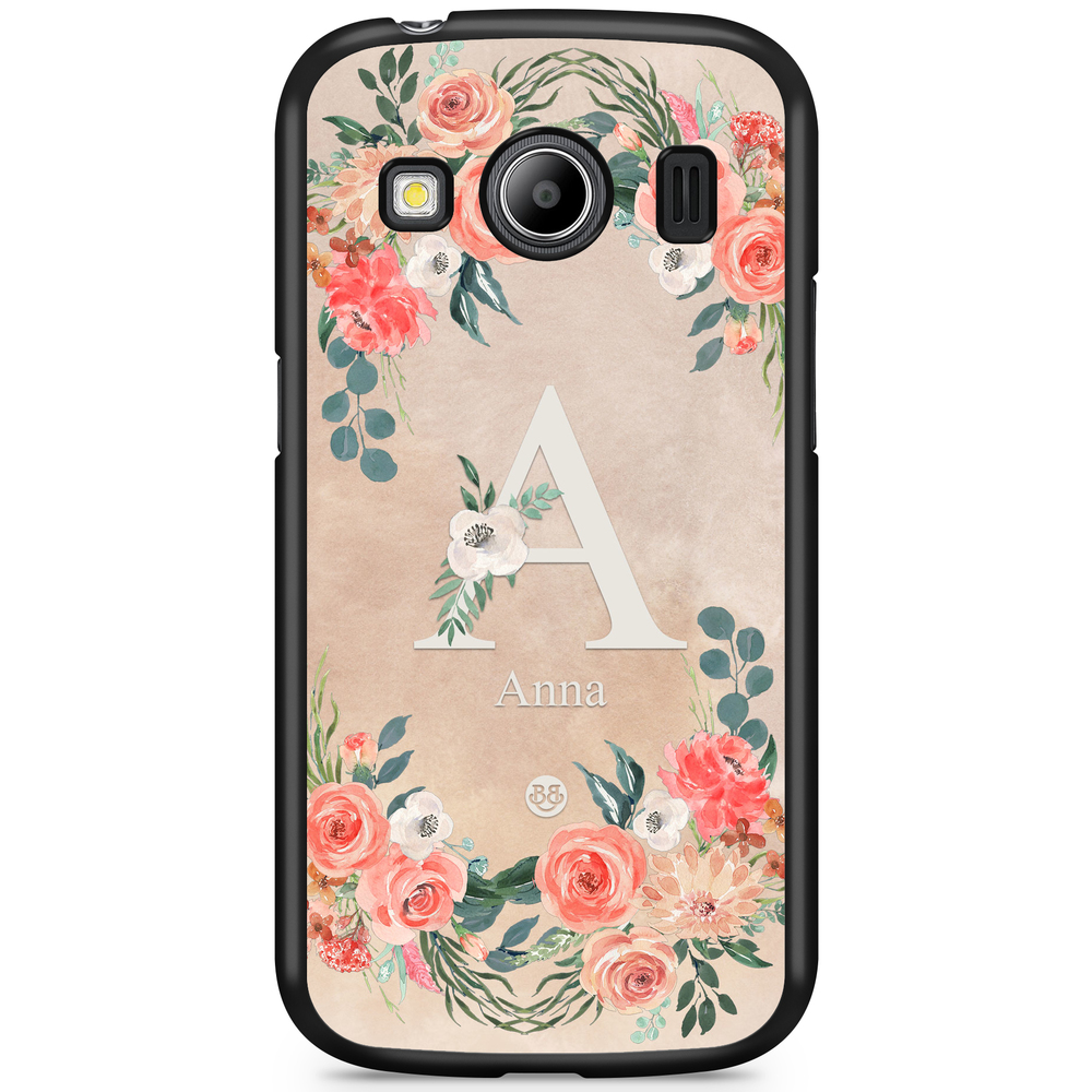 Samsung Galaxy Ace 4 Case Custom - Monogram Sand