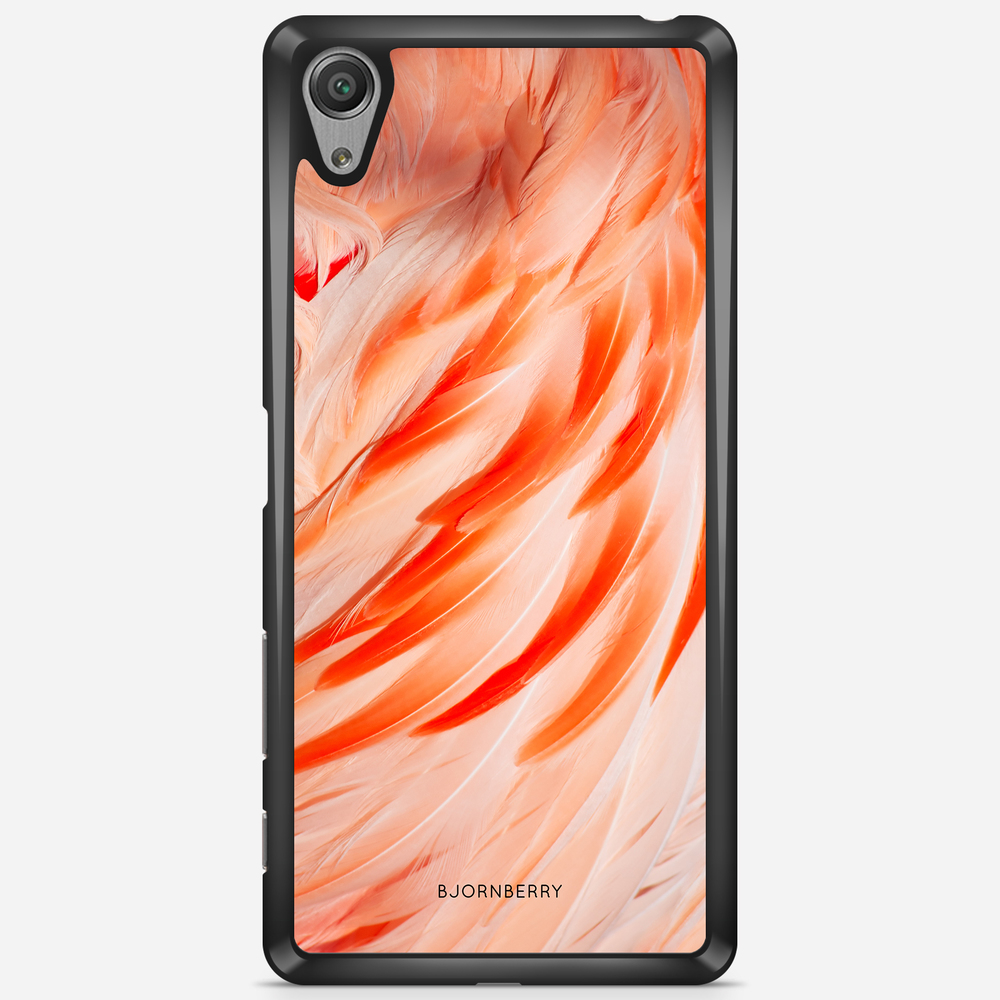Sony Xperia X Performance Case - Flamingo Feathers