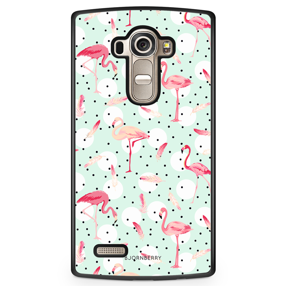 LG G4 Case - Flamingos
