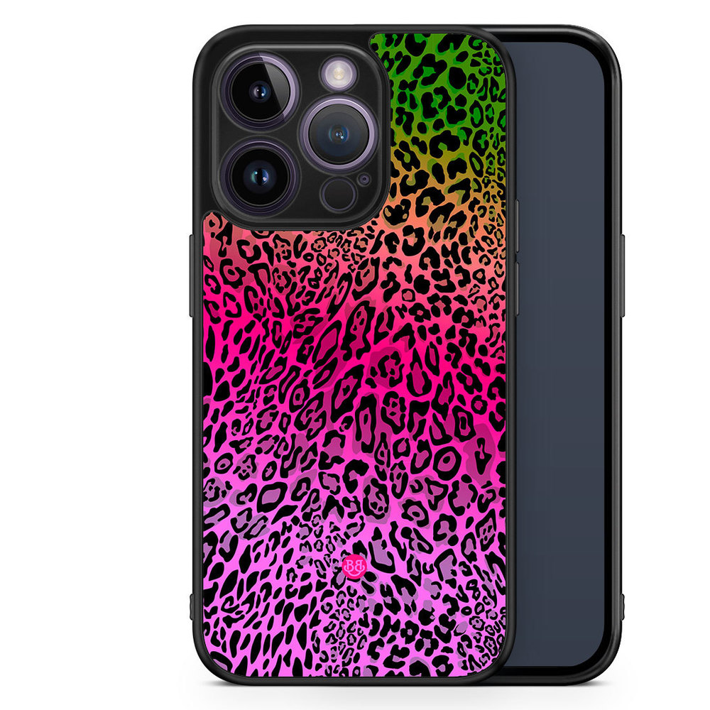 iPhone 14 Pro Case - Gradient Leopard
