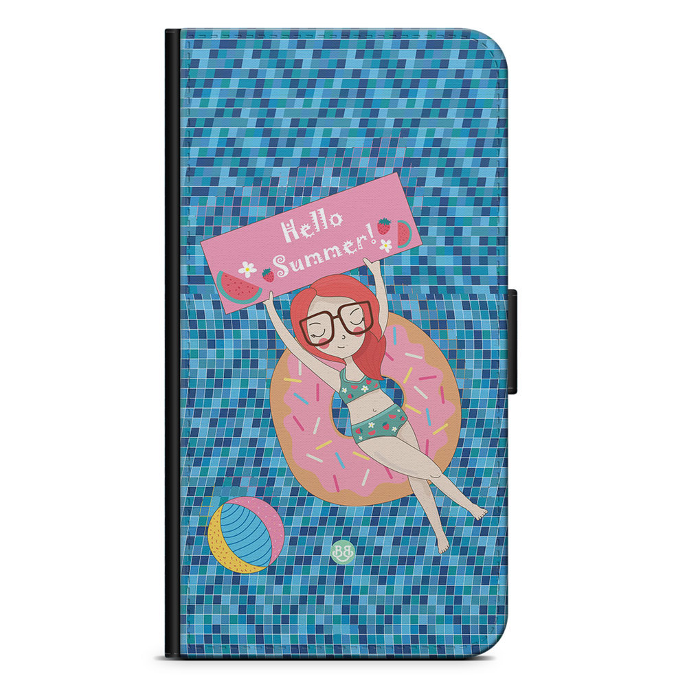 Motorola Moto E40 Wallet Case - Hello Summer