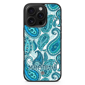 iPhone 16 Pro Custom Case - Paisley Name