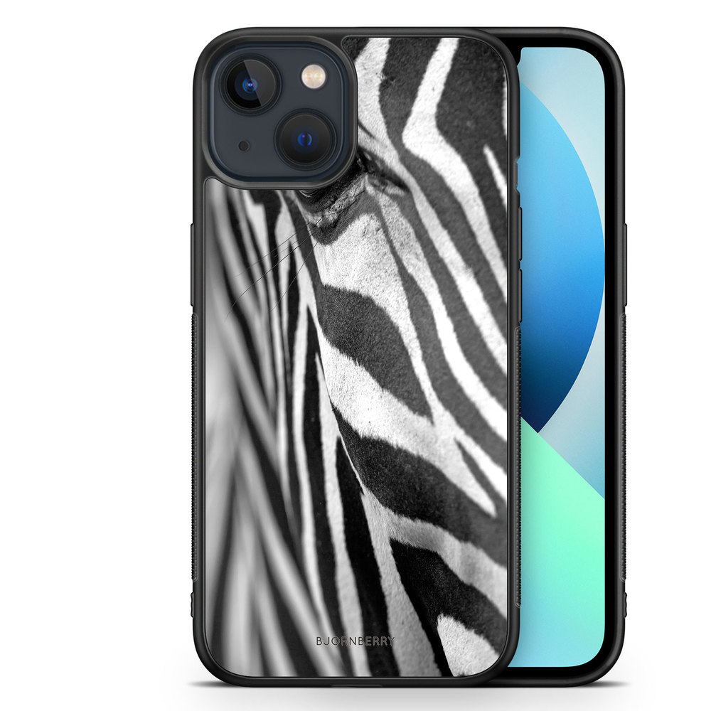 iPhone 13 Mini Case - Zebra Eye