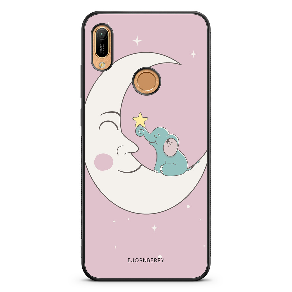 Huawei Y6 2019 Case - Elephant Moon