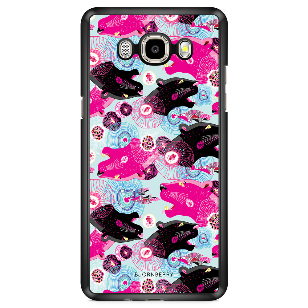 Samsung Galaxy J7 (2016) Case - Panther Pattern