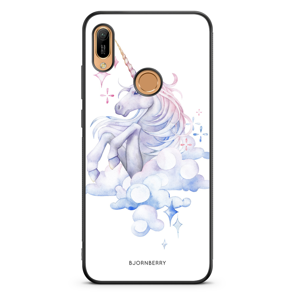 Huawei Y6 2019 Case - Watercolor Unicorn
