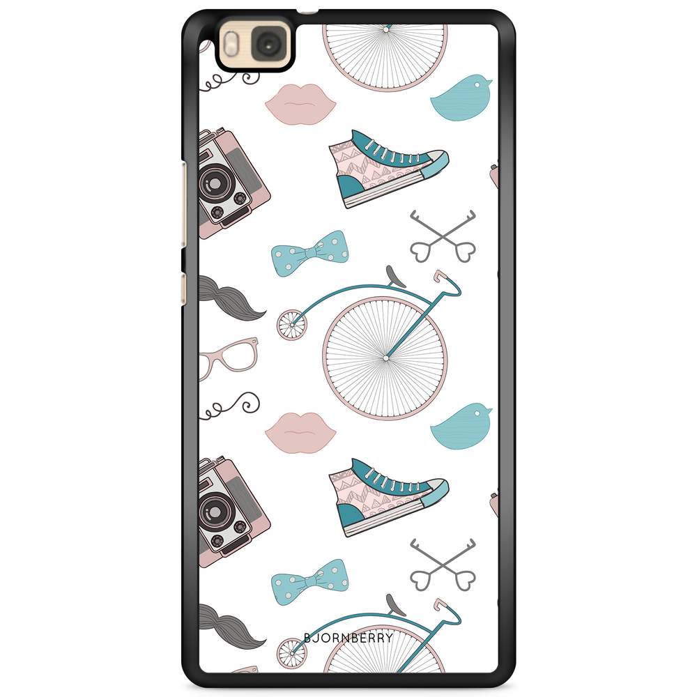 Huawei P8 Lite Case - Hipster Pattern