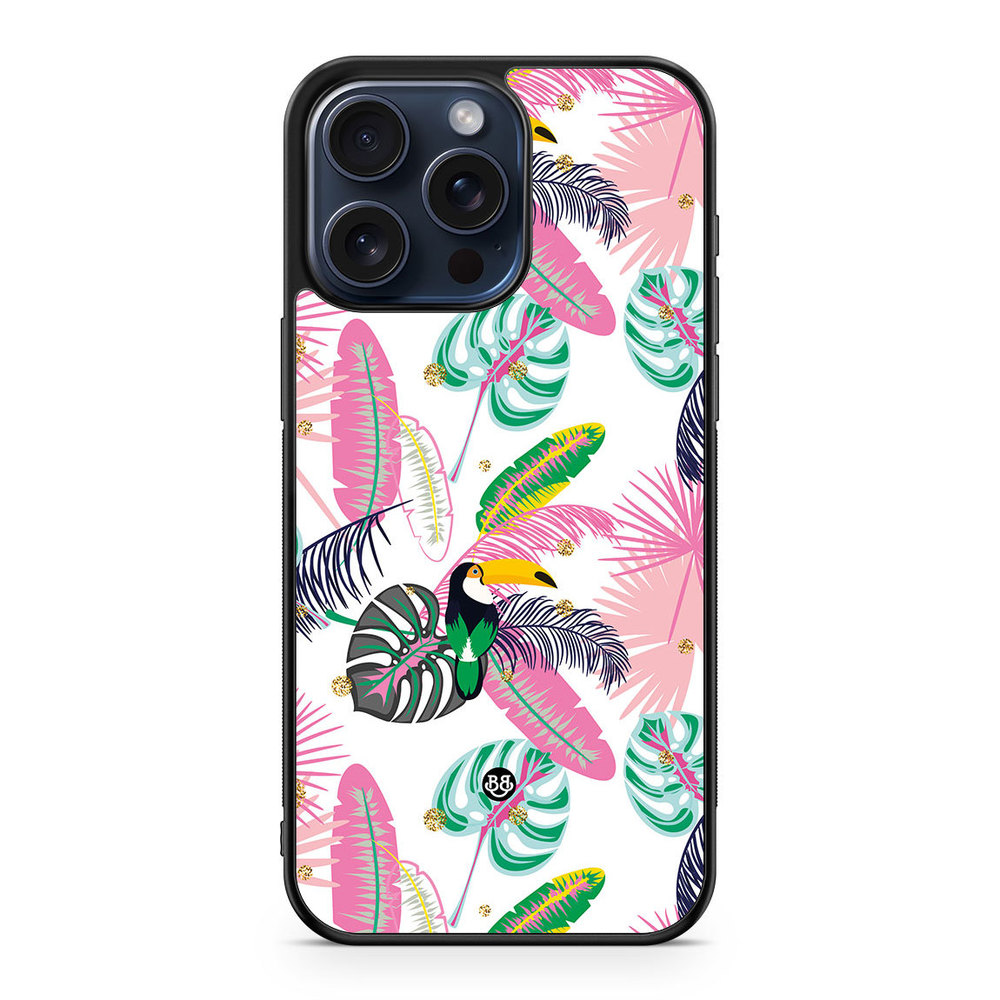 iPhone 15 Pro Max Case - Tropical Pattern