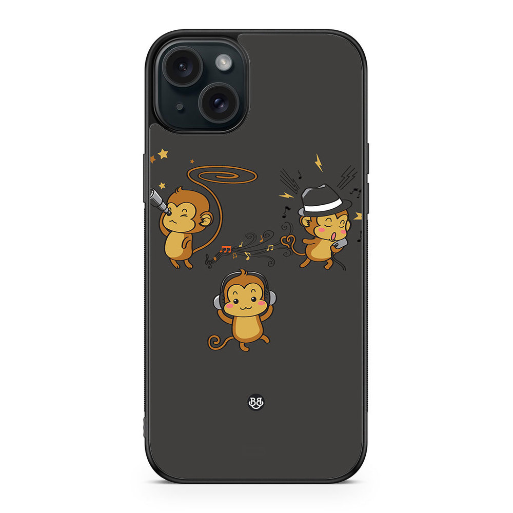 iPhone 15 Plus Skal - Tre Apor