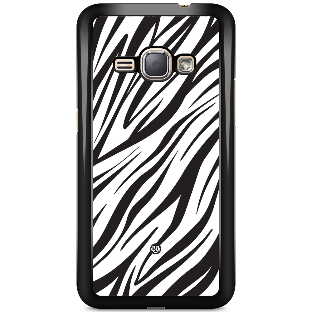Samsung Galaxy J1 (2016) Case - WILD AUTUMN - Zebra Twist