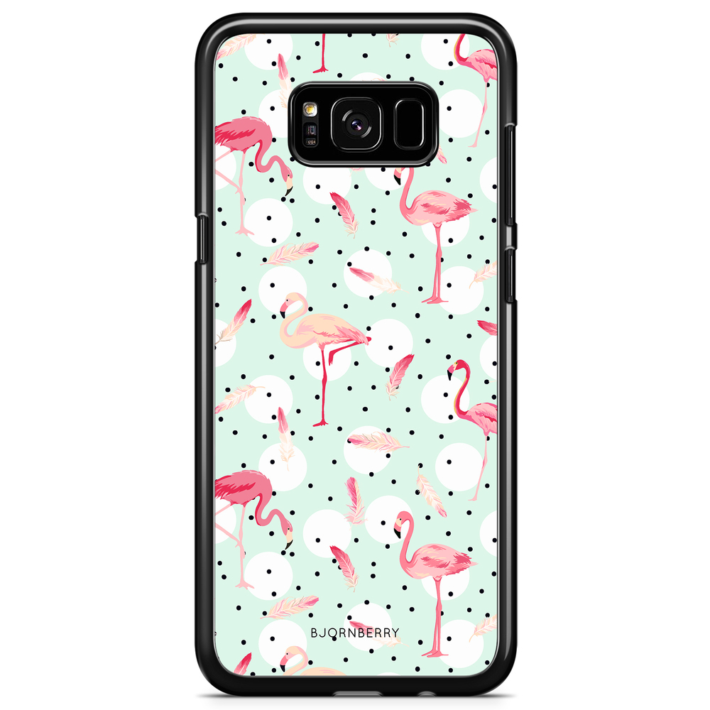Samsung Galaxy S8 Case - Flamingos