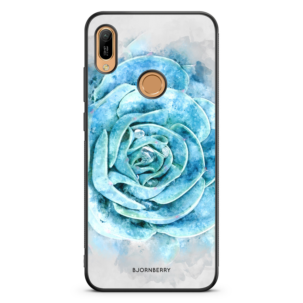 Huawei Y6 2019 Case - Blue Cactus