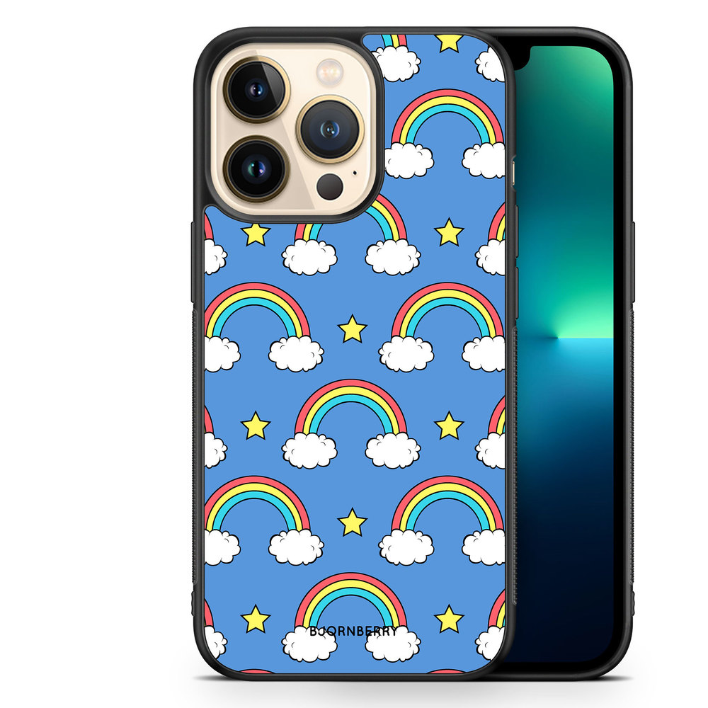 iPhone 13 Pro Case - Rainbow Pattern