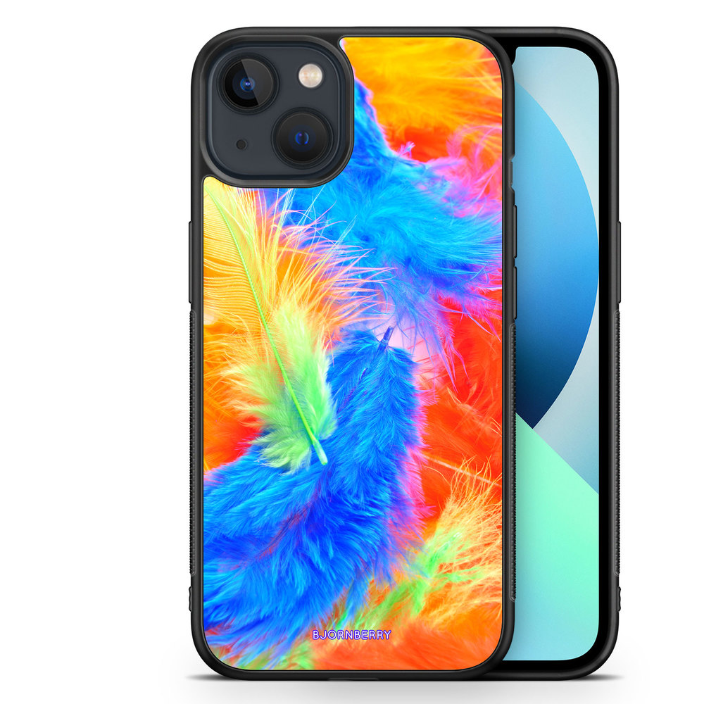 iPhone 13 Mini Case - Easter Feathers