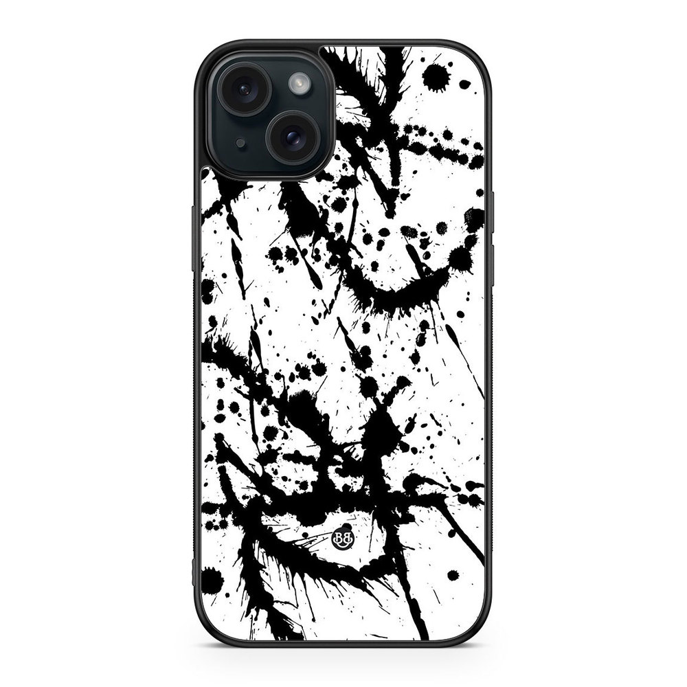 iPhone 15 Plus Case - Black Blot