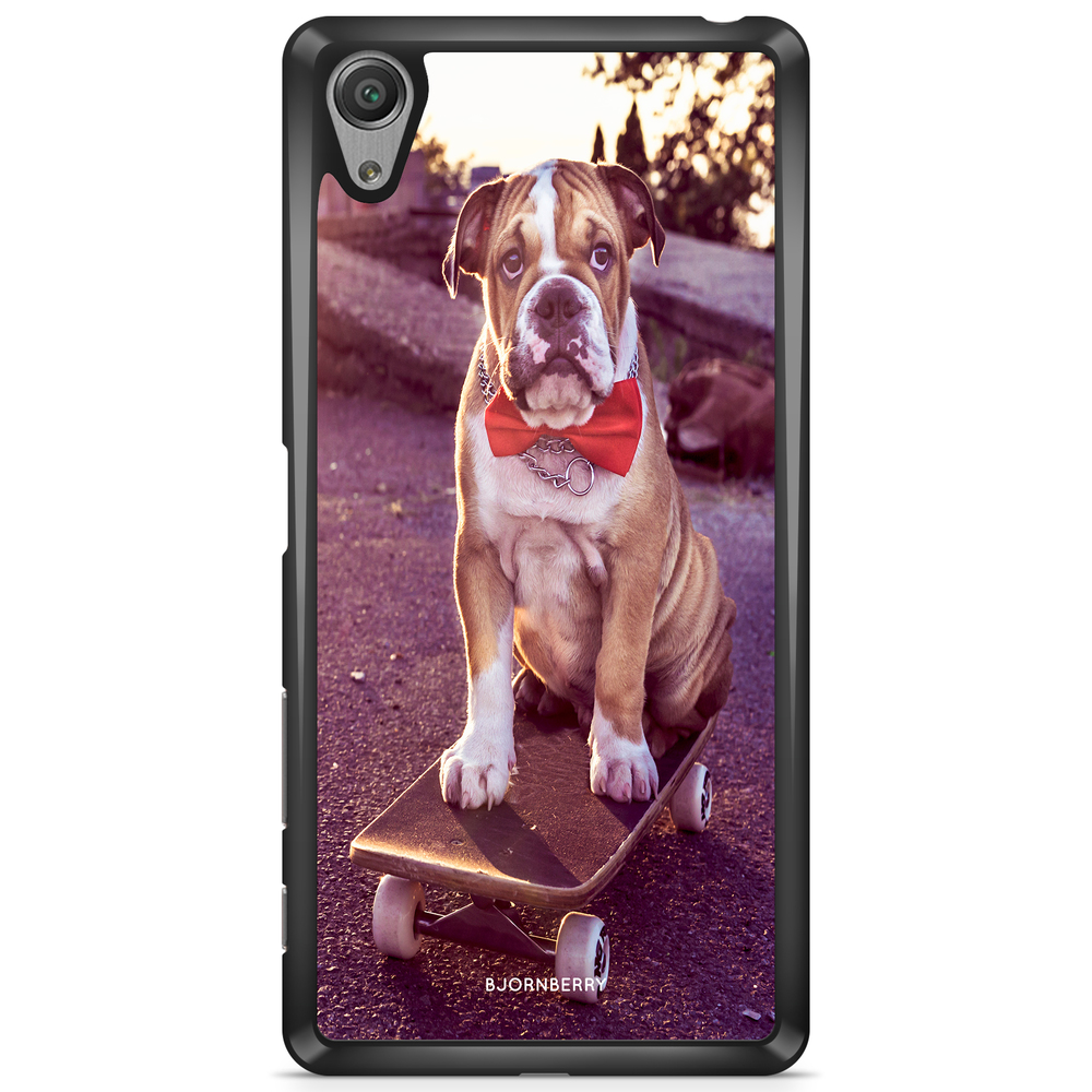 Sony Xperia L1 Case - Bulldog skateboard