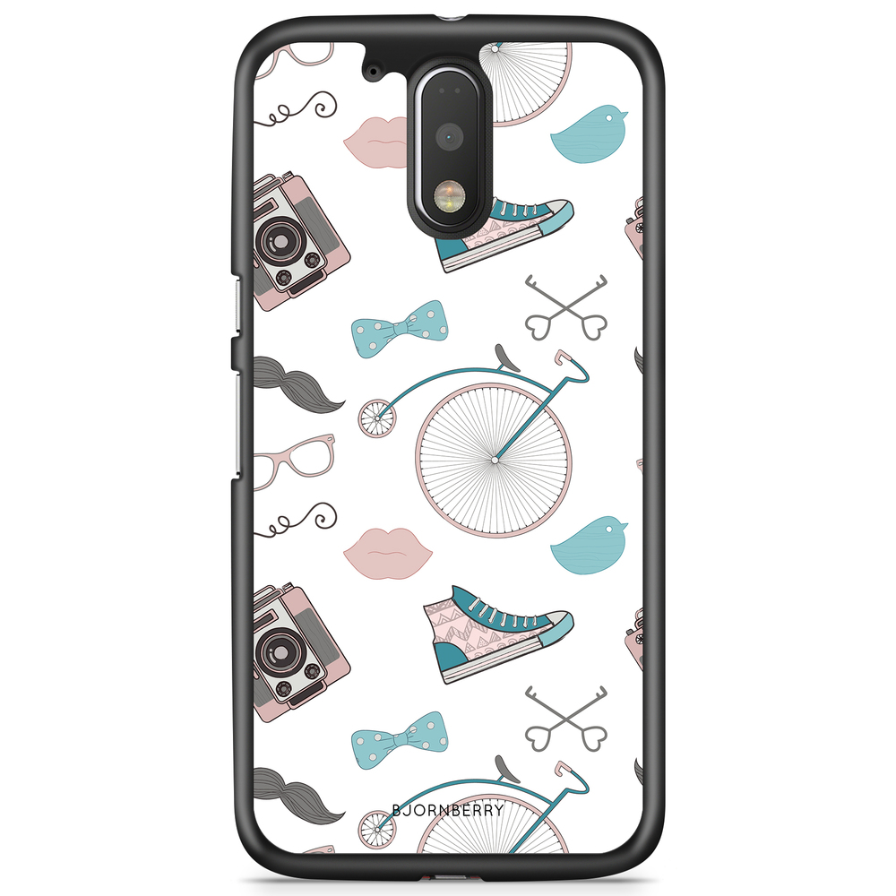 Moto G4/G4 Plus Case - Hipster Pattern