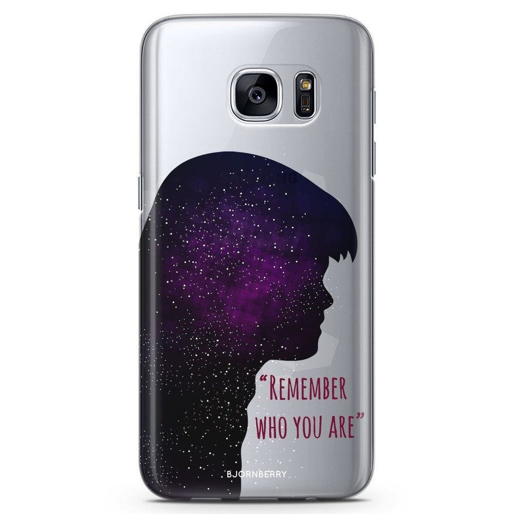 Samsung Galaxy S7 Edge TPU Case - Remember who you are