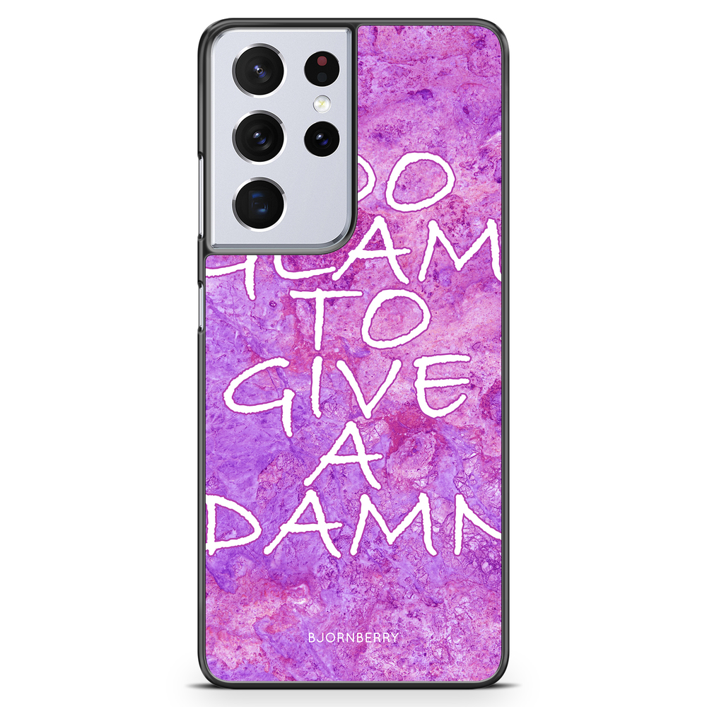 Samsung Galaxy S21 Ultra Case - Too glam to give 
