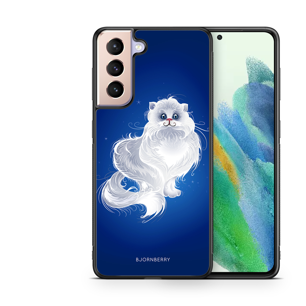 Samsung Galaxy S21 FE 5G Case - White Cat