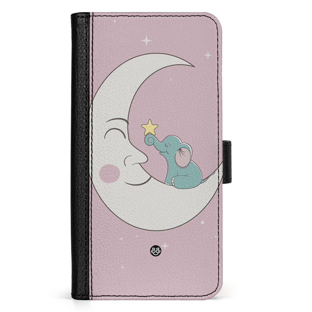 Doro 8050 Wallet Case - Elephant Moon