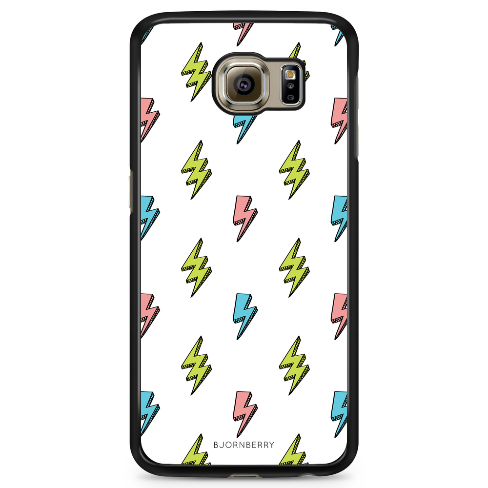 Samsung Galaxy S6 Edge Case - Lightning Bolts