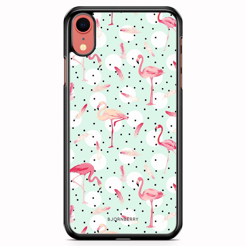iPhone XR Case - Flamingos