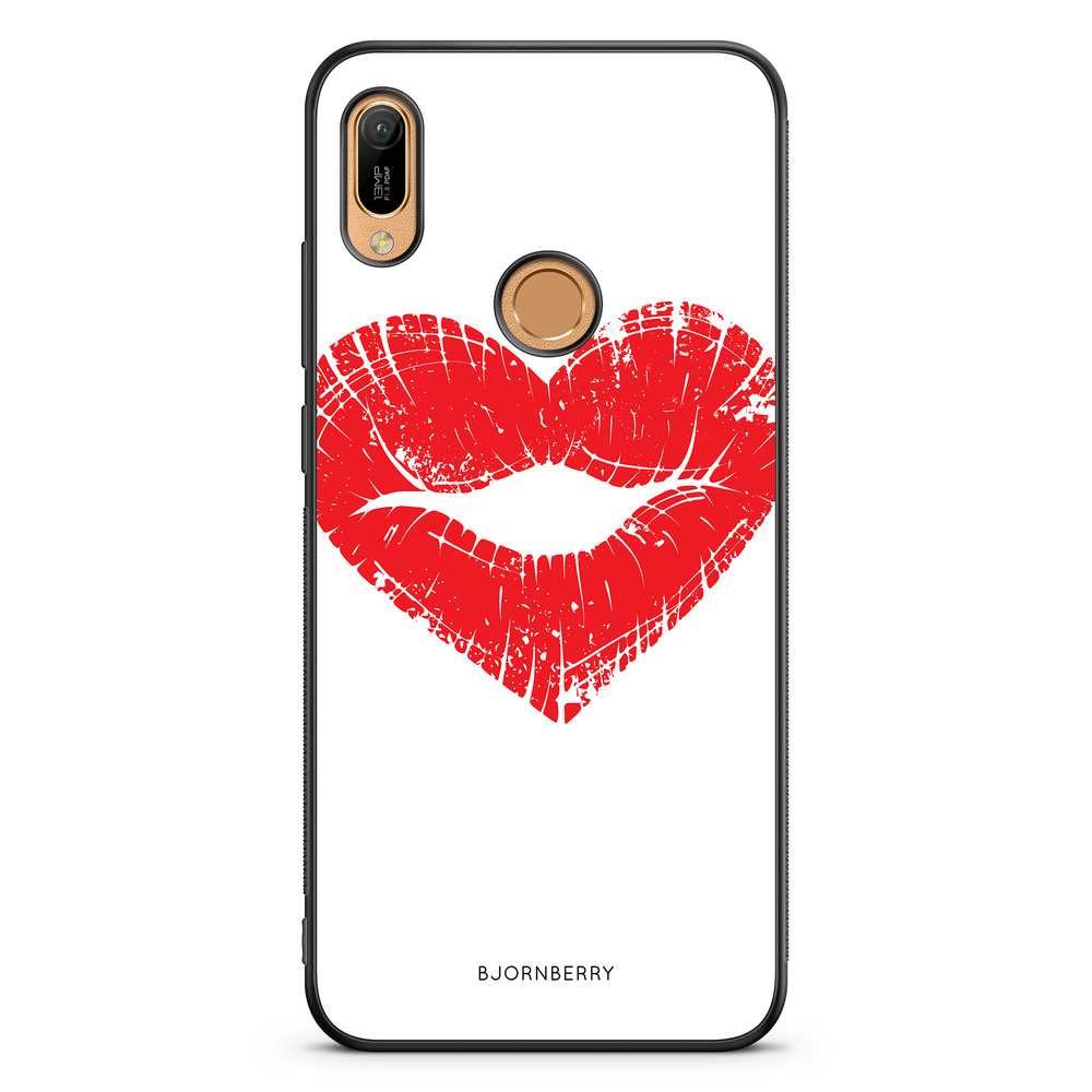 Huawei Y6 2019 Case - Heart Lips