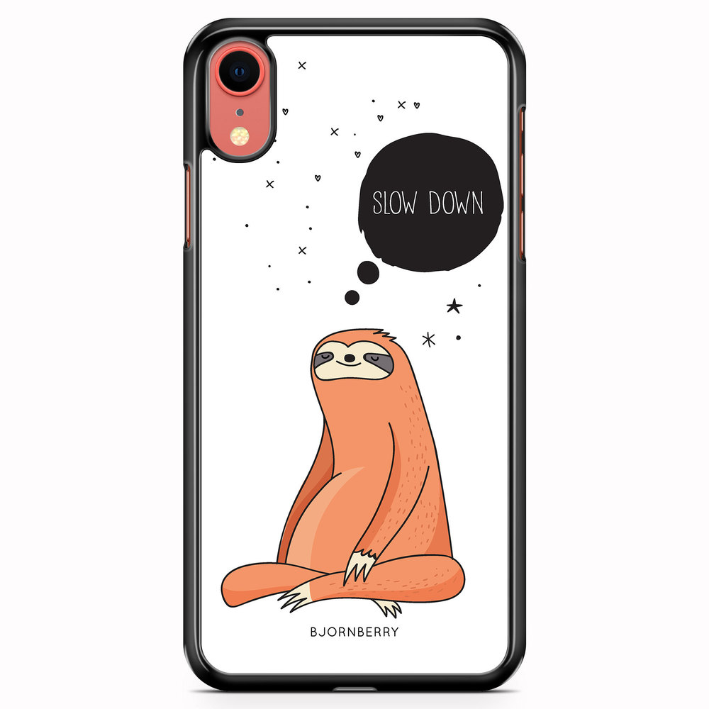 iPhone XR Case - SLOW DOWN