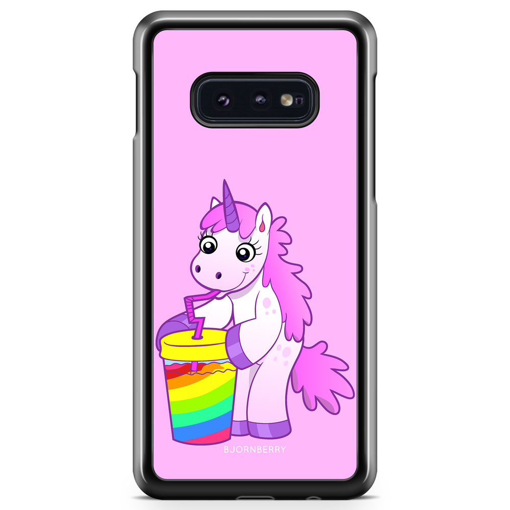 Samsung Galaxy S10e Case - Drinking Unicorn