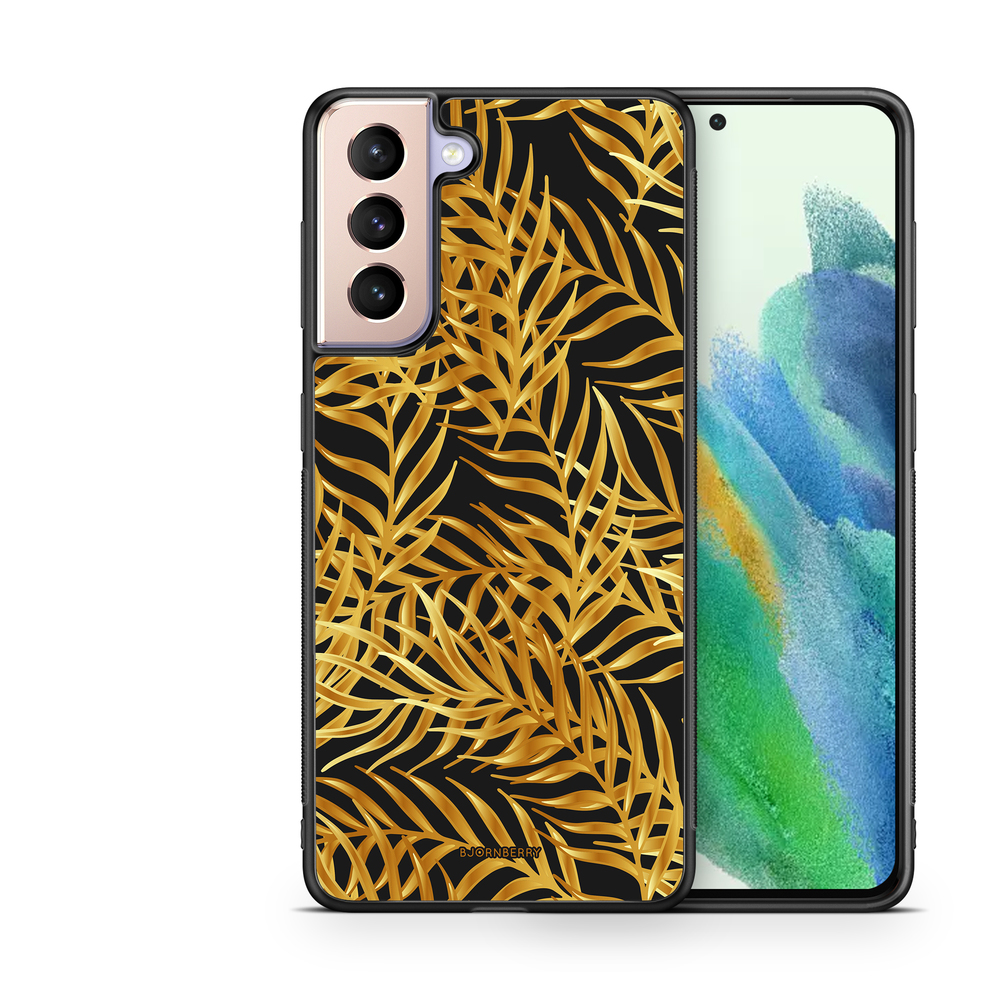 Samsung Galaxy S21 FE 5G Case - Gold Palm