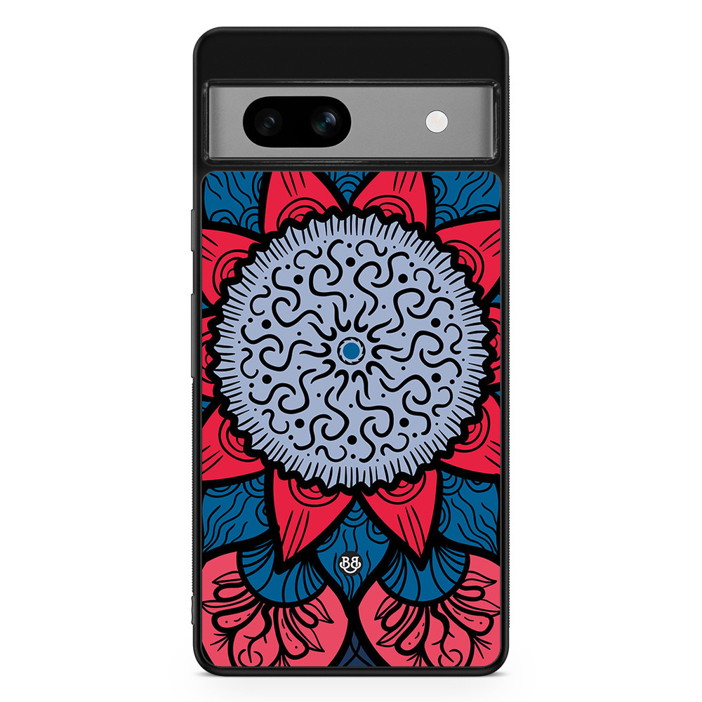 Google Pixel 7a Case - Blue Mandala