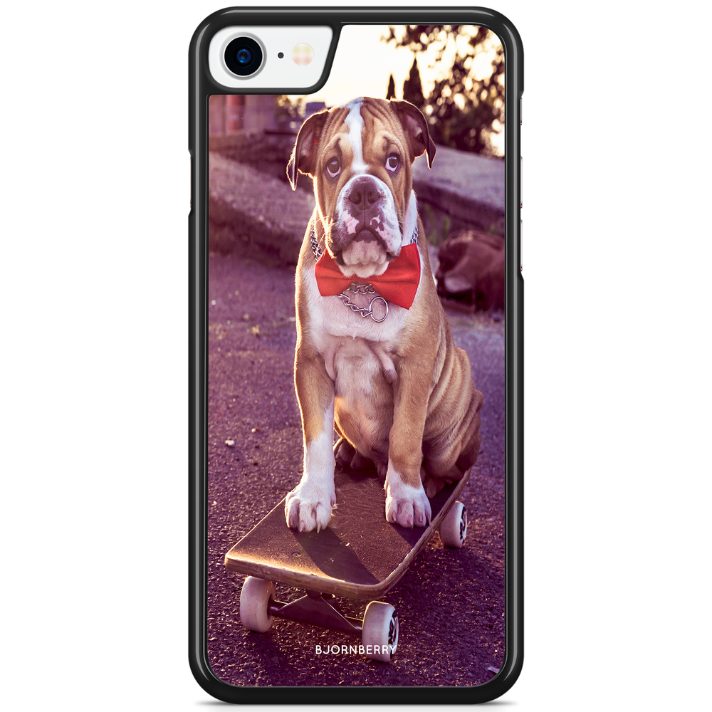 iPhone 8 / iPhone SE (2022/2020) Case - Bulldog skateboard