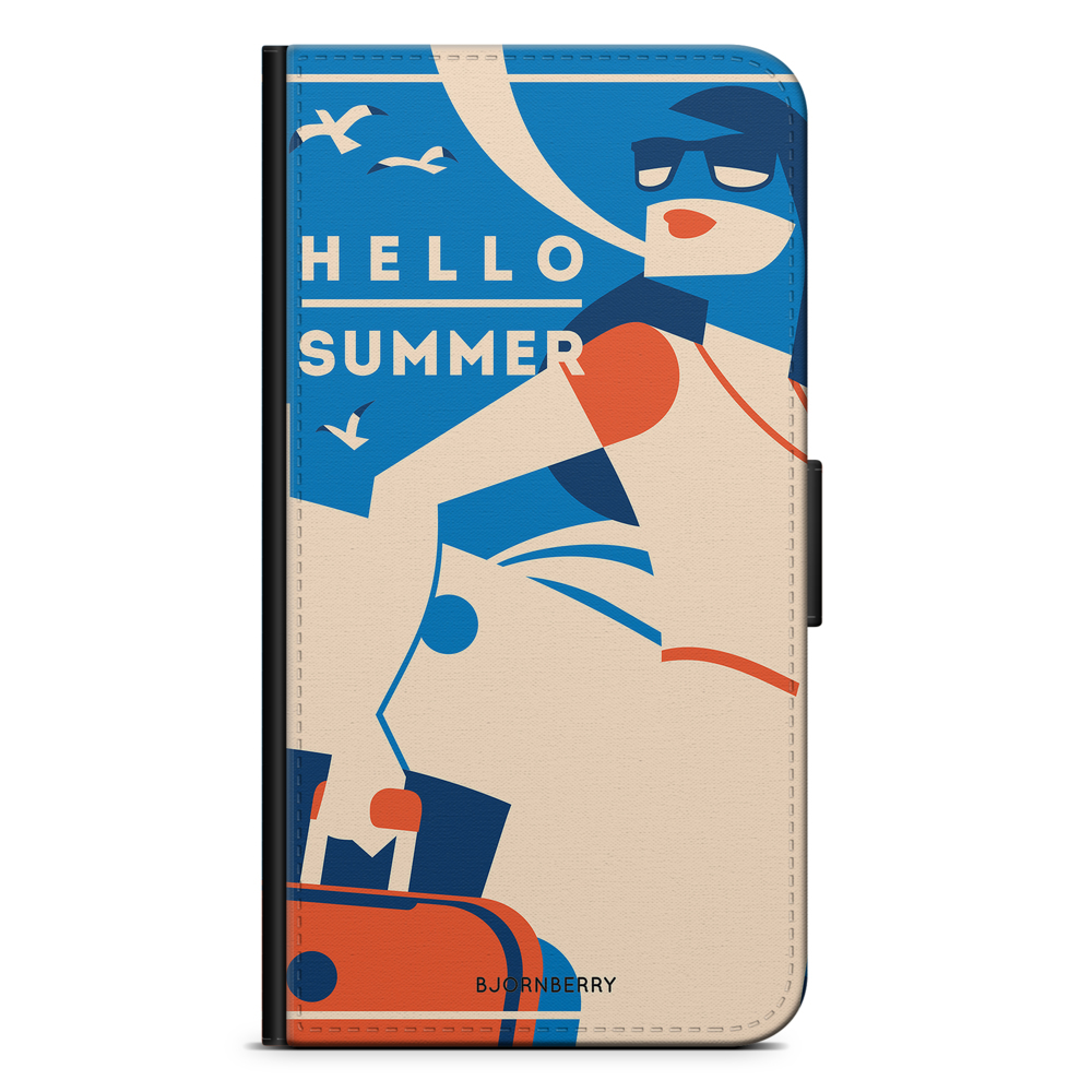 Samsung Galaxy Core Prime Wallet Case - Hello Summer