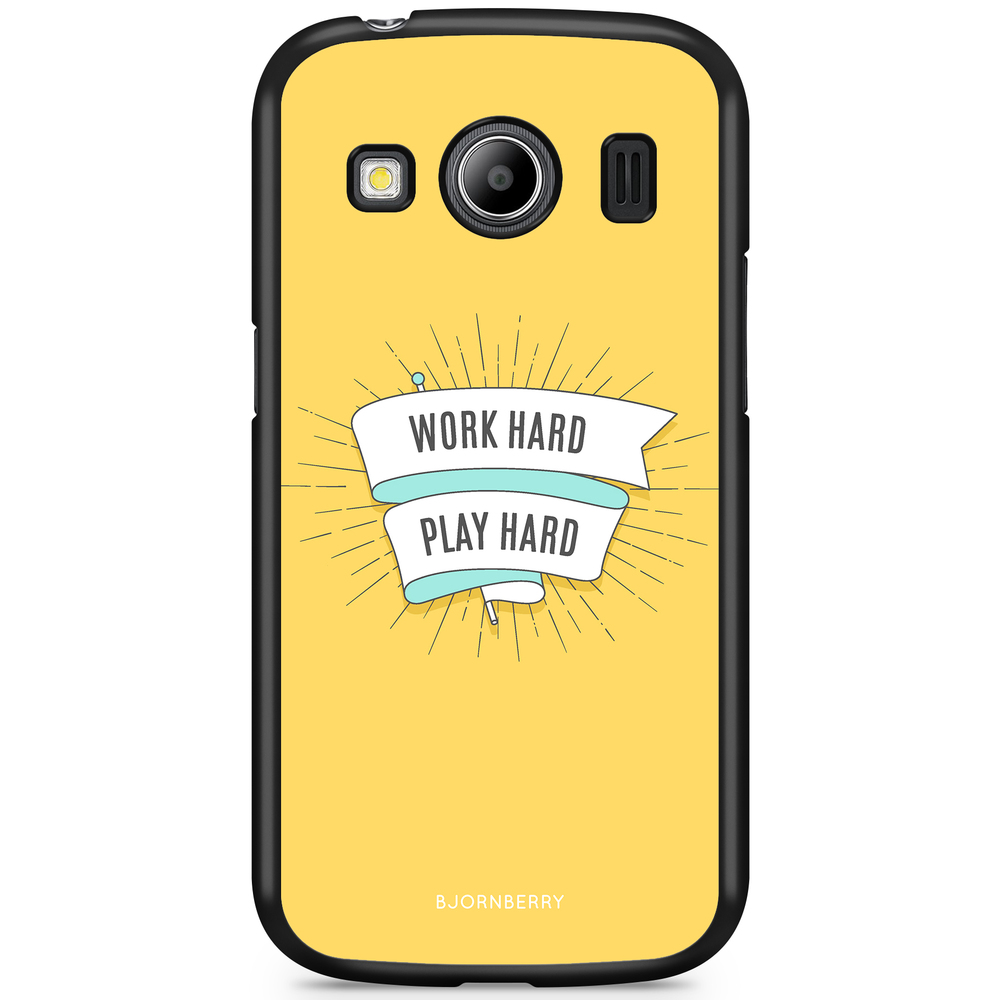 Samsung Galaxy Ace 4 Skal - Work hard play hard
