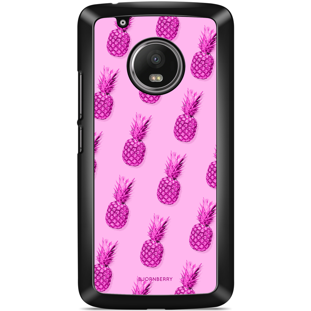 Moto G5 Plus Case - Pineapple Pattern