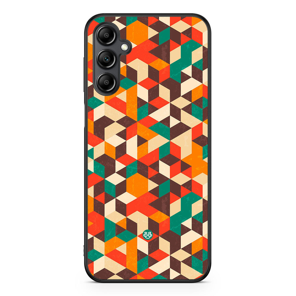 Samsung Galaxy A14 4G/5G Case - Retro Geometric